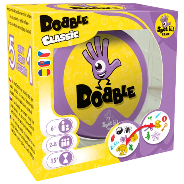 Joc de masă Asmodee Dobble 6+/ Dezvoltare photo 1