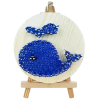 Set de creație HiStone String Art Balena DHAA28277 6+ / Multicolor Multicolor