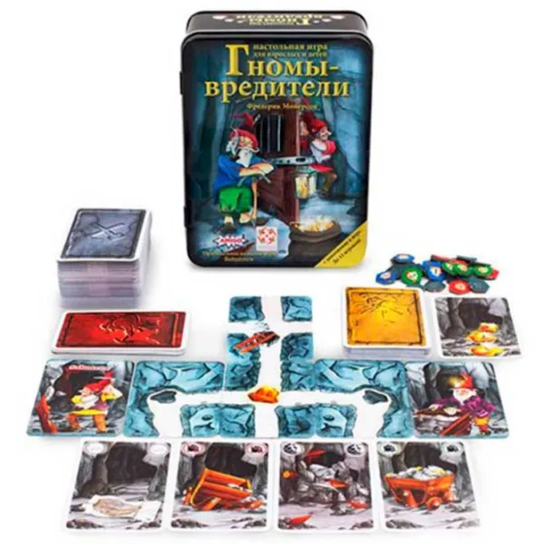 Настольная игра Lifestyle Saboteur.Deluxe 8+/ Развитие photo 2 Настольная игра Lifestyle Saboteur.Deluxe 8+/ Развитие photo 2