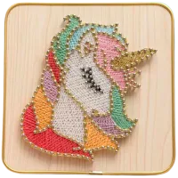 Set de creație HiStone String Art Unicorn DHBB28033 6+ / Multicolor