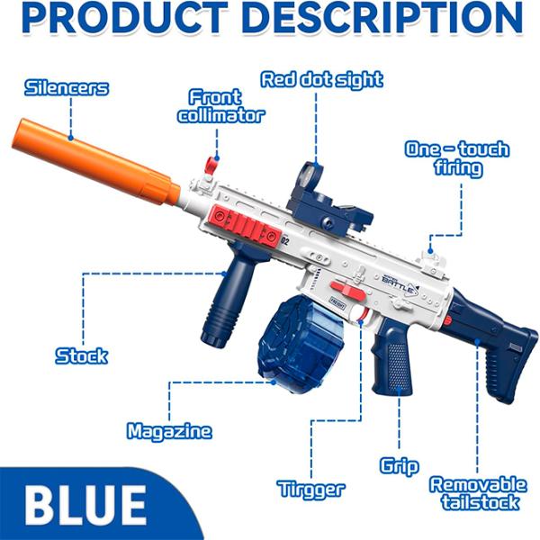 Водяной пистолет Richi Tichi R 7 /13 50043 6+ / Вода / Белый photo 5