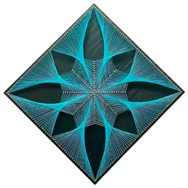 Set de creație HiStone String Art Artă DHGG29224 6+ / Multicolor photo 1 Set de creație HiStone String Art Artă DHGG29224 6+ / Multicolor photo 1