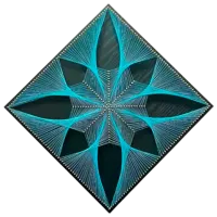 Креативный набор HiStone String Art Искусство DHGG29224 6+ / Разноцветный