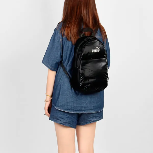 Rucsac Puma Core Up Backpack  / White Black / 10l photo 3 Rucsac Puma Core Up Backpack  / White Black / 10l photo 3