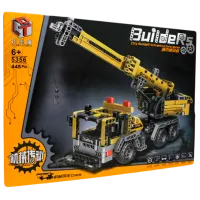 Конструктор New World Block Builder Crane Транспорт/ Разноцветный