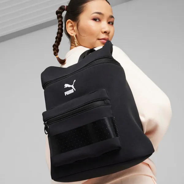Рюкзак Puma Prime Classics Seasonal Backpack  / White Черный / 11л photo 4