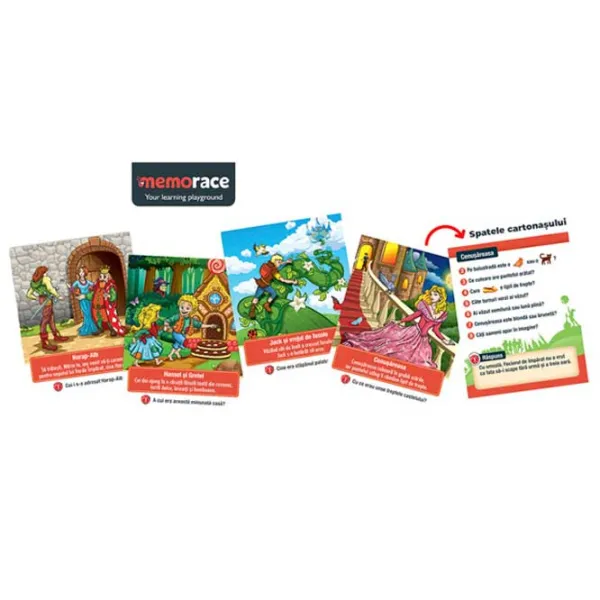 Joc de masă Memorace Povești nemuritoare 5+/ Dezvoltare photo 2