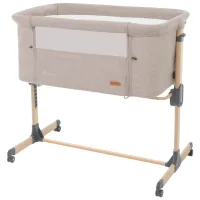 Детская кровать Kikka Boo Amaris 0 месяцев - 2 года / Бежевый