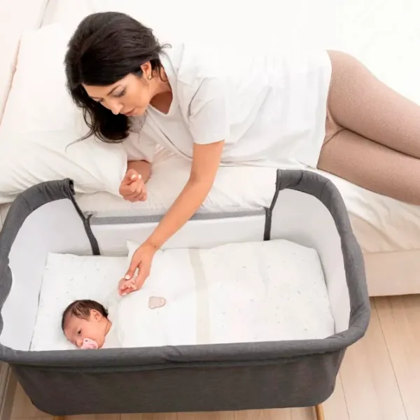 Детская кровать Kikka Boo Amaris 0 месяцев - 2 года / Бежевый photo 4