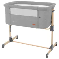 Детская кровать Kikka Boo Amaris 0 месяцев - 2 года / Серый