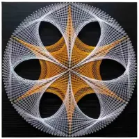 Set de creație HiStone String Art Artă DHGG82301 6+ / Multicolor