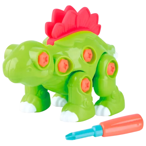 Конструктор PlayGo Build a Dino-Stegasaurus Динозавр/ Зеленый photo 1 Конструктор PlayGo Build a Dino-Stegasaurus Динозавр/ Зеленый photo 1