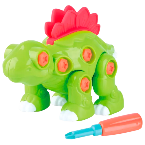 Конструктор PlayGo Build a Dino-Stegasaurus Динозавр/ Зеленый photo 1 Конструктор PlayGo Build a Dino-Stegasaurus Динозавр/ Зеленый photo 1