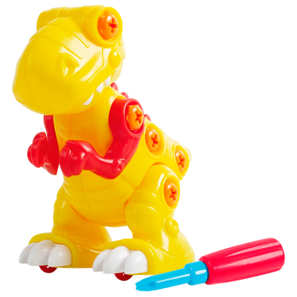 Конструктор PlayGo Build a Dino-T-Rex Динозавр/ Желтый photo 1 Конструктор PlayGo Build a Dino-T-Rex Динозавр/ Желтый photo 1
