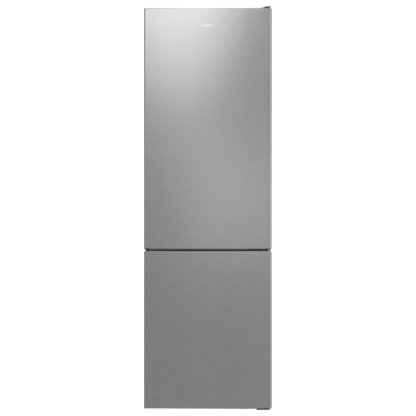 Frigider Candy CCT3L517ES cu congelator jos 260 l / 176 cm / Inox photo 1