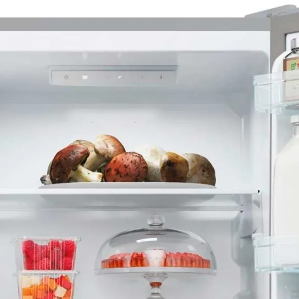 Frigider Candy CCT3L517ES cu congelator jos 260 l / 176 cm / Inox photo 3