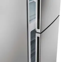 Frigider Candy CCT3L517ES cu congelator jos 260 l / 176 cm / Inox photo 5