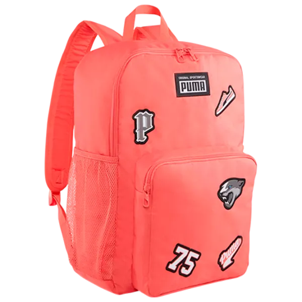 Rucsac Puma Patch Backpack / White Electric Blush / 25l photo 1