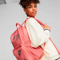 Rucsac Puma Patch Backpack / White Electric Blush / 25l photo 4