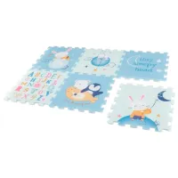 Covoraş pentru joc Petite&Mars Flatie (436072) 0+/ Dreptunghiular/ Blue photo 2