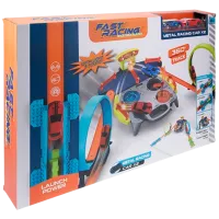 Set jucării Promstore Rally Pistă pentru mașini 53988 6+ / Multicolor