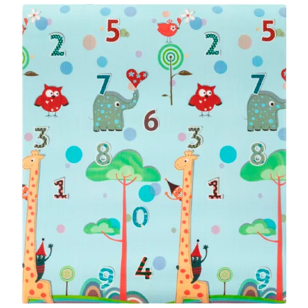 Covoraş pentru joc Petite&Mars Joy Max (432876) 0+/ Dreptunghiular/ Blue photo 2