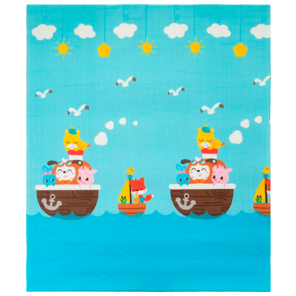 Covoraş pentru joc Petite&Mars Joy Max (432876) 0+/ Dreptunghiular/ Blue photo 3