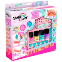 Set manichiură Canal Toys Rally Glitter Nail Art 3555801287060 6+ / Multicolor