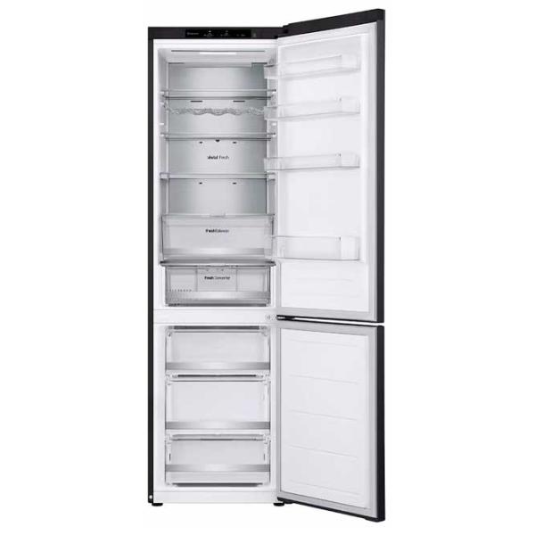 Frigider LG GBV7280DEV cu congelator jos 387 l / 203 cm / Black photo 2