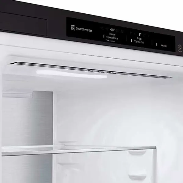Frigider LG GBV7280DEV cu congelator jos 387 l / 203 cm / Black photo 4