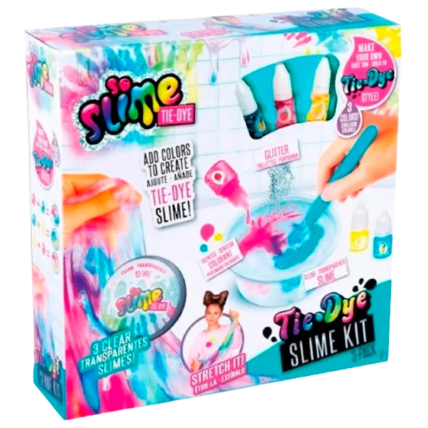 Креативный набор Canal Toys Slime kit Slime Premade-Tye Die 3555801359408 6+ / Разноцветный photo 1 Креативный набор Canal Toys Slime kit Slime Premade-Tye Die 3555801359408 6+ / Разноцветный photo 1