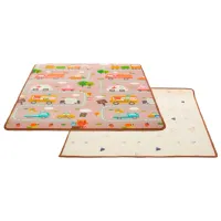 Covoraş pentru joc Petite&Mars City (428964) 0+/ Dreptunghiular/ Pink