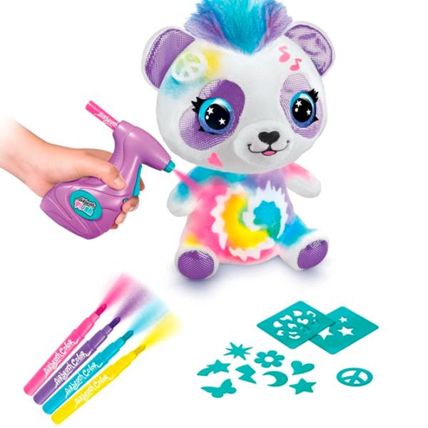 Set de creație Canal Toys Cute Animals Airbrush Plush 3555801287718 6+ / Multicolor photo 4 Set de creație Canal Toys Cute Animals Airbrush Plush 3555801287718 6+ / Multicolor photo 4