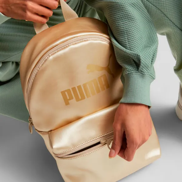 Rucsac Puma Core Up Backpack / Auriu Sand Dune / photo 3