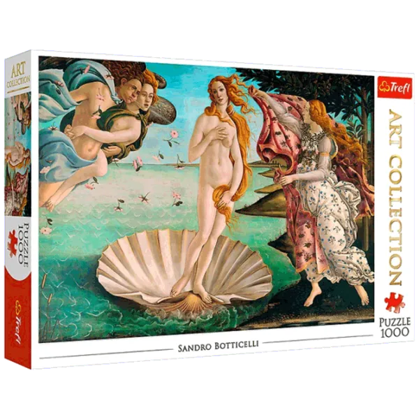 Puzzle Trefl The Birth of Venus, Sandro Botticelli 12+/ Количество деталей: 1000 photo 1 Puzzle Trefl The Birth of Venus, Sandro Botticelli 12+/ Количество деталей: 1000 photo 1