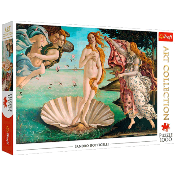 Puzzle Trefl The Birth of Venus, Sandro Botticelli 12+/ Количество деталей: 1000 photo 1 Puzzle Trefl The Birth of Venus, Sandro Botticelli 12+/ Количество деталей: 1000 photo 1