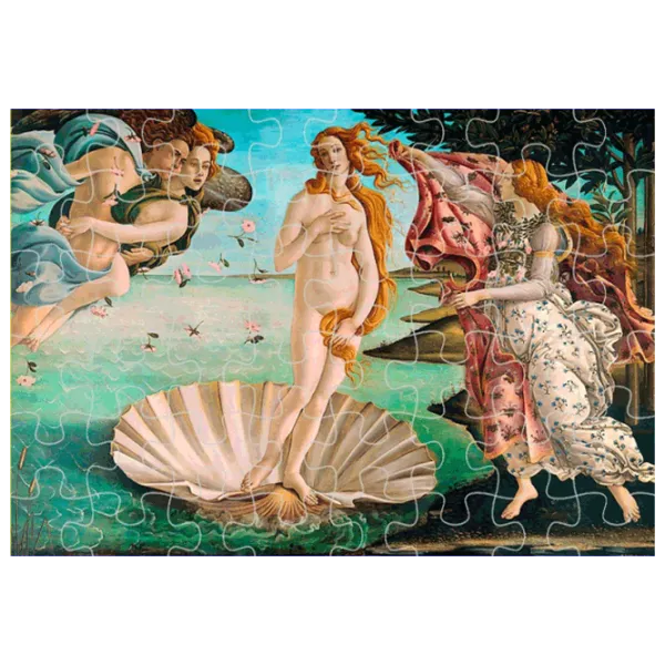 Puzzle Trefl The Birth of Venus, Sandro Botticelli 12+/ Количество деталей: 1000 photo 2 Puzzle Trefl The Birth of Venus, Sandro Botticelli 12+/ Количество деталей: 1000 photo 2