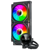 Жидкостное охлаждение Gamemax IceBurg 240 Digital Гидродинамический / 1800 об/мин