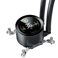 Cooler cu lichid Gamemax IceBurg 240 Digital Hidrodinamic / 1800 rpm photo 3