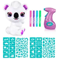 Креативный набор Canal Toys Cute Animals Airbrush Plush 3555801287879 6+ / Разноцветный photo 2