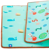 Covoraş pentru joc Petite&Mars Nature (428963) 0+/ Dreptunghiular/ Blue