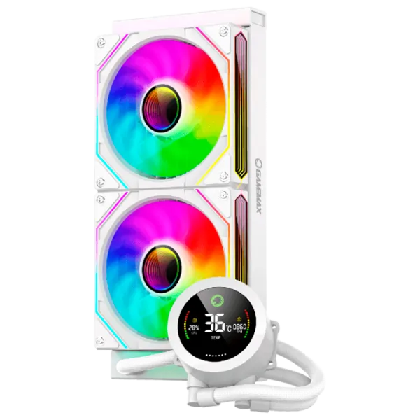 Жидкостное охлаждение Gamemax IceBurg 240 Digital Гидродинамический / 1800 об/мин photo 1