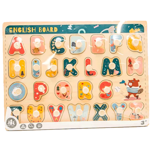 Puzzle New World Alfabet 1+/ Numărul de piese: 24 photo 1 Puzzle New World Alfabet 1+/ Numărul de piese: 24 photo 1