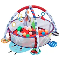 Covoraş pentru joc Kikka Boo Ladybug (31201010236) 0+/ Transformer/ Multicolor