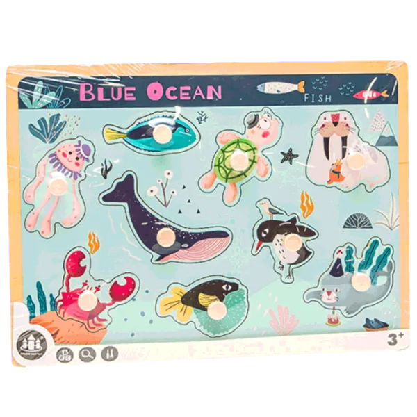 Puzzle New World Ocean 1+/ Количество деталей: 9 photo 1 Puzzle New World Ocean 1+/ Количество деталей: 9 photo 1