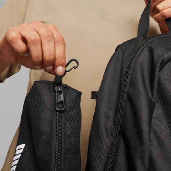 Rucsac Puma Phase Backpack  / White Black / 22l photo 6 Rucsac Puma Phase Backpack  / White Black / 22l photo 6