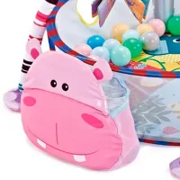 Covoraş pentru joc Kikka Boo Hippo (31201010237) 0+/ Transformer/ Multicolor photo 3
