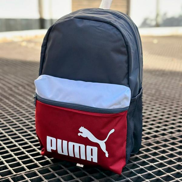 Рюкзак Puma Phase Backpack  / White Серый / 22л photo 4 Рюкзак Puma Phase Backpack  / White Серый / 22л photo 4