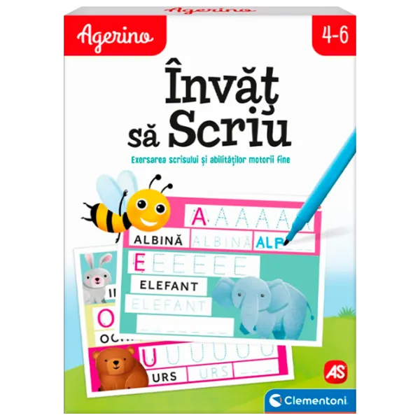 Настольная игра Clementoni Учимся Писать 5+/ Развитие photo 1