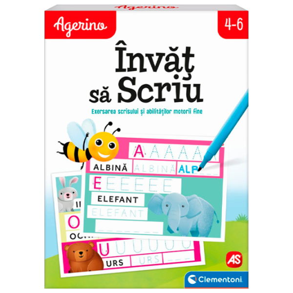 Настольная игра Clementoni Учимся Писать 5+/ Развитие photo 1